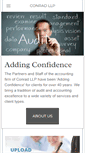 Mobile Screenshot of conradllp.com